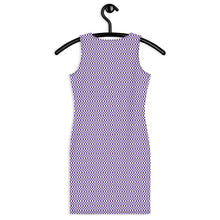 Load image into Gallery viewer, Purple Micro Checker Dress
