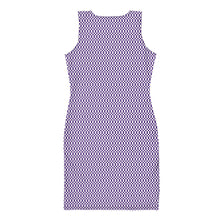 Load image into Gallery viewer, Purple Micro Checker Dress