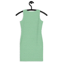 Load image into Gallery viewer, Green Micro Checker Dress