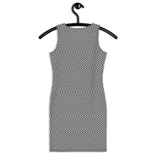 Load image into Gallery viewer, Black Micro Checker Dress