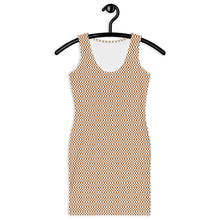 Load image into Gallery viewer, Gold Micro Checker Dress