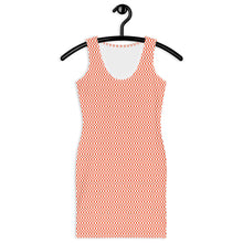 Load image into Gallery viewer, Orange Micro Checker Dress