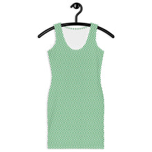 Load image into Gallery viewer, Green Micro Checker Dress