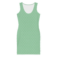 Load image into Gallery viewer, Green Micro Checker Dress
