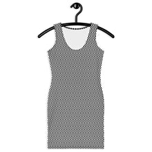 Load image into Gallery viewer, Black Micro Checker Dress