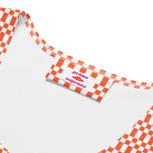 Load image into Gallery viewer, Orange Micro Checker Dress