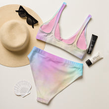 Load image into Gallery viewer, Cotton Candy Recycled High-Waisted Bikini