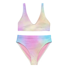Load image into Gallery viewer, Cotton Candy Recycled High-Waisted Bikini
