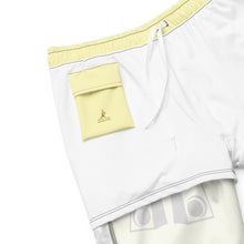 Load image into Gallery viewer, Men's Yellow Swim Trunks