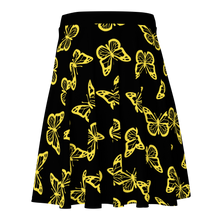 Load image into Gallery viewer, Butterflies Skater Skirt