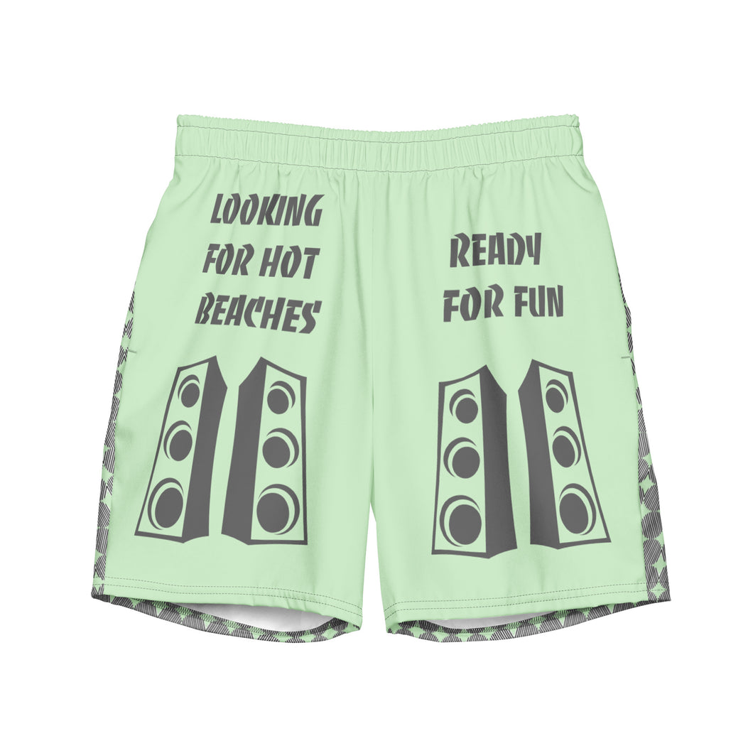 Men's Green Swim Trunks