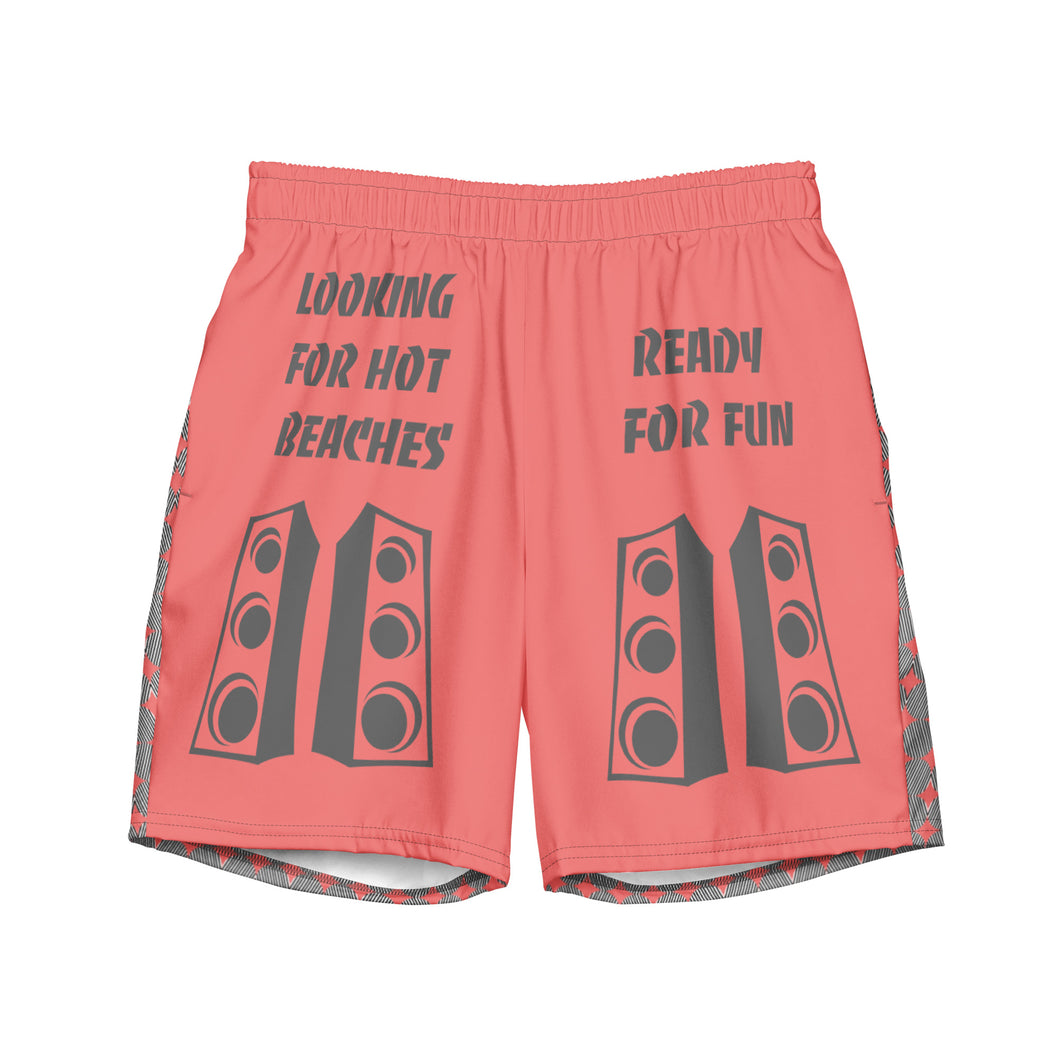 Men's Salmon Swim Trunks