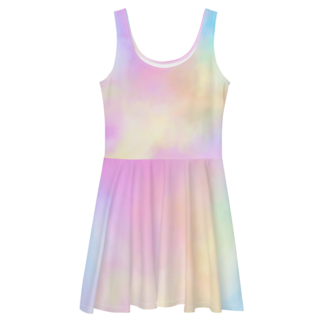 Cotton Candy Skater Dress