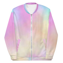 Load image into Gallery viewer, Cotton Candy Unisex Bomber Jacket
