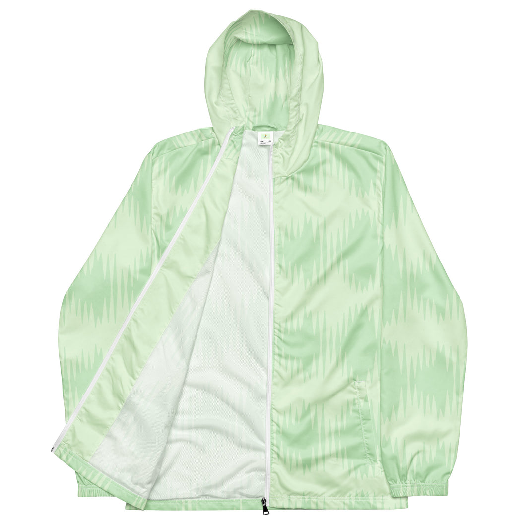 Mint Breeze Men’s Windbreaker